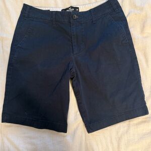 Hollister Dark Blue Casual Shorts